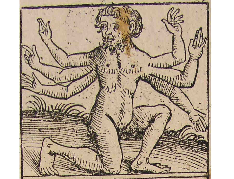 Гегенс - шестирукий великан