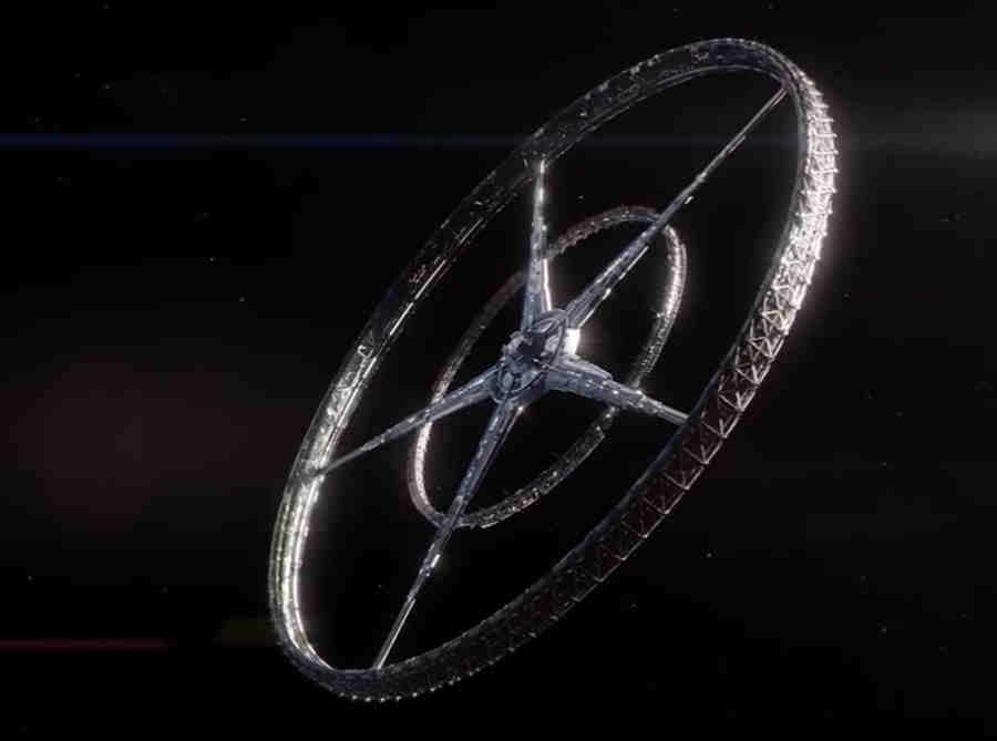 Орбитальное поселение в виде кольца