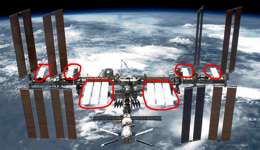 Выделены радиаторы для сброса излишков тепла