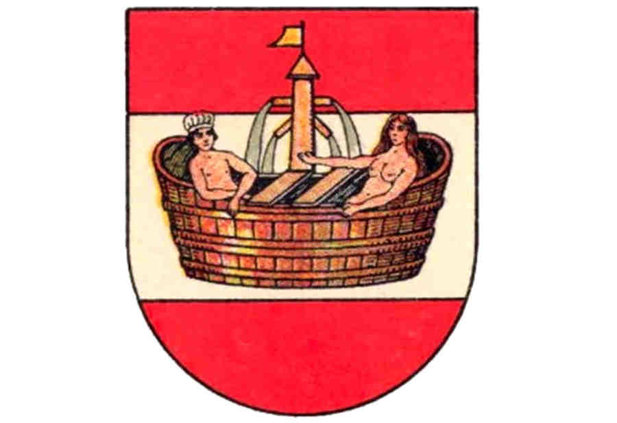 Герб города Баден - Нижняя Австрия Герб города Баден - Нижняя Австрия