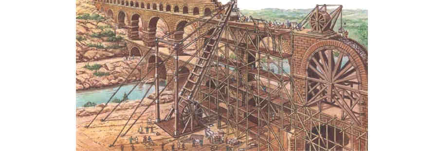 Строительство акведука Строительство акведука