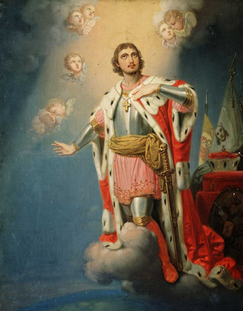 Князь Александр Невский. Владимир Боровиковский. 1810–1820-е годы Князь Александр Невский. Владимир Боровиковский. 1810–1820-е годы