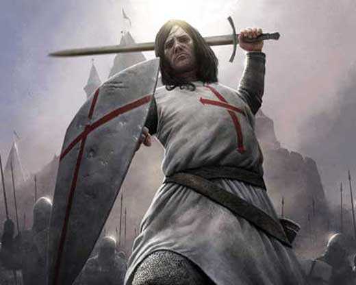 Тамплиер с мечом