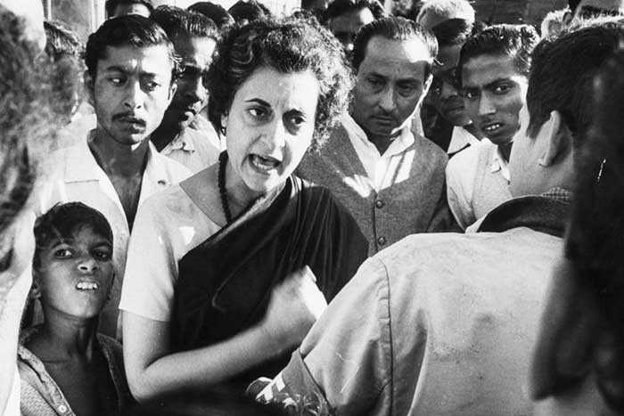 Индира Ганди с политическими противниками вела себя жёстко