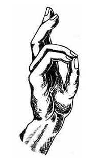 Двуперстное крестное знамение Двуперстное крестное знамение