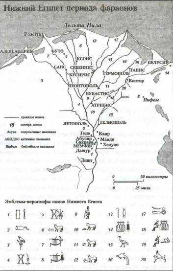 Нижний Египет периода Фараонов