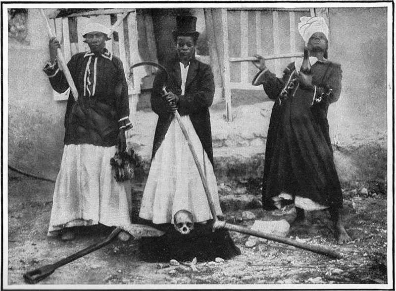 тонтон-макуты дювалье гаити полиция вуду отвратительные мужики disgusting men