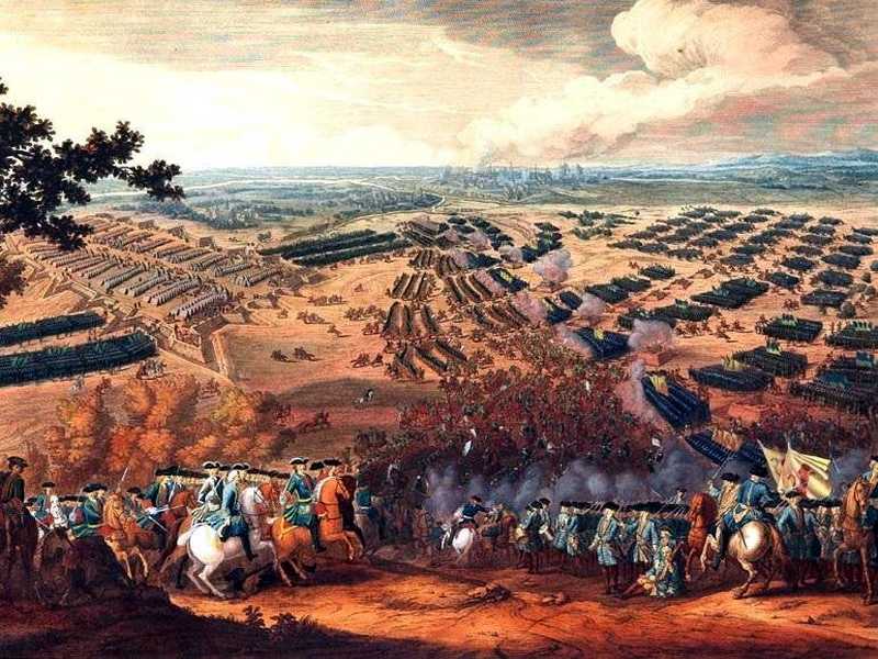 Полтавский бой. Художник Пьер-Дени Мартен-младший, XVIII в Полтавский бой. Художник Пьер-Дени Мартен-младший, XVIII в