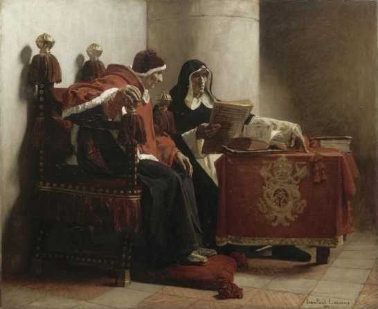 Папа и инквизитор. Музей изящных искусств бордо.(1882) Папа и инквизитор. Музей изящных искусств бордо.(1882)