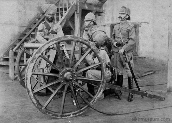 Сикхи прославились как народ воинов.