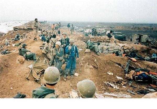 Позиции иранских войск. Операция «Кербела-5» Позиции иранских войск. Операция «Кербела-5»