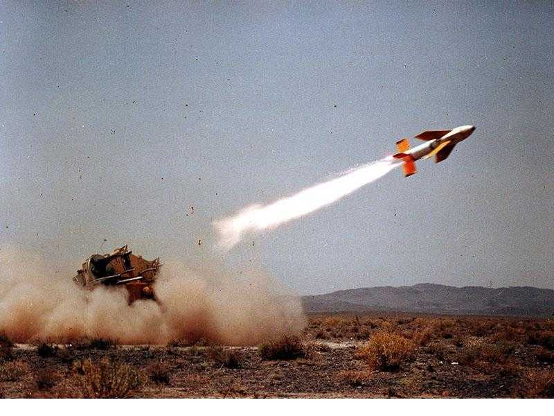 Огонь иранского ЗРК TigerCat Огонь иранского ЗРК TigerCat