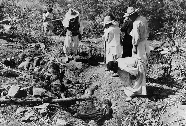 Мирные жители, убитые северокорейскими солдатами