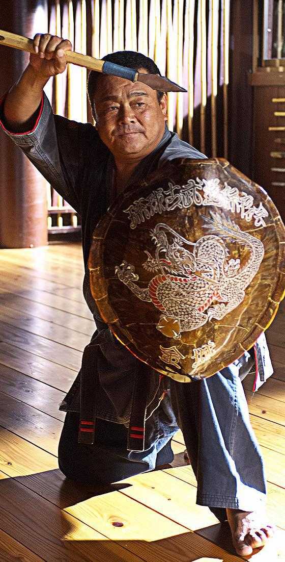 Щит у каратиста